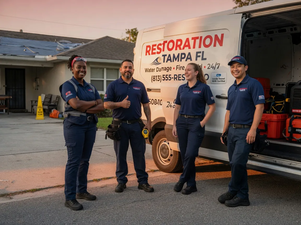 Water Damage Restoration company in Volga, WV